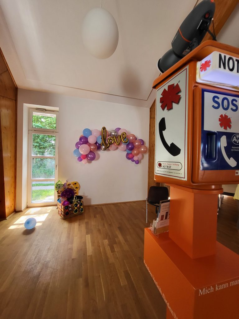 Fotobox Notrufsäule